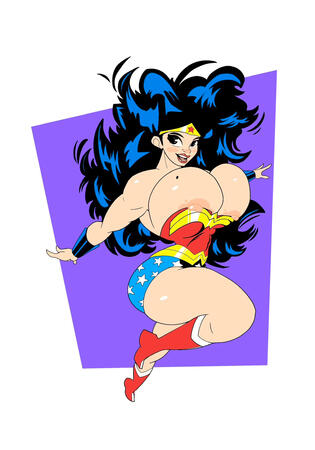 A sultry take on Diane Prince aka Wonder Woman